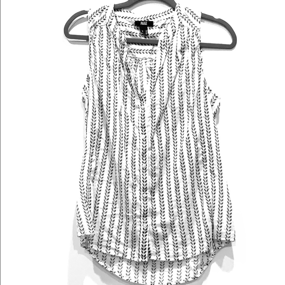 Paige button down tank. Perfect for spring!